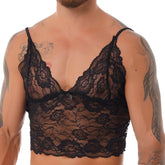 Floral Lace Male Erotic Lingerie